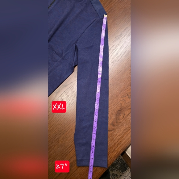 NEW Kenneth Cole Navy Slim Fit Performance Quarter 1/4 Zip Pullover Sweatshirt - Picture 5 of 5